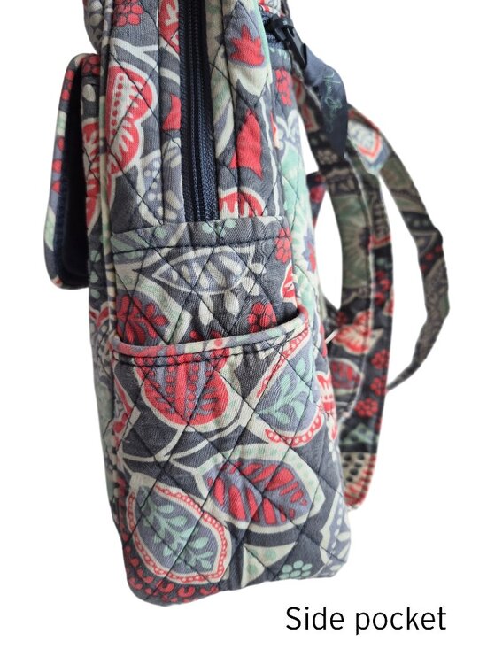 Vera Bradley NWOT Small Nomadic Floral Print Backpack Soft Pastel Colors main image 8